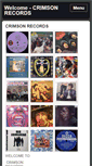 Mobile Screenshot of crimsonrecords.net